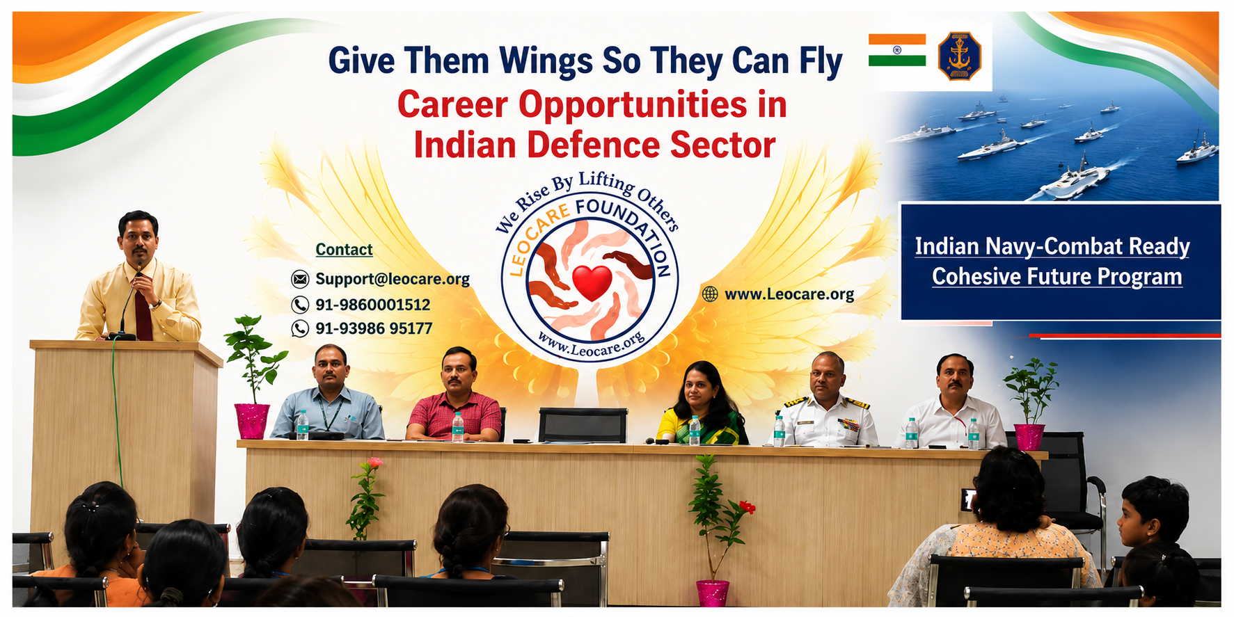 Indian Navy Defence Career Opportunities Banner